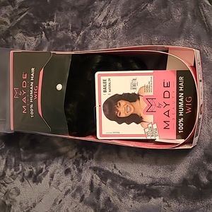 M by MAYDE Beauty 100% human hair wig, new with tags